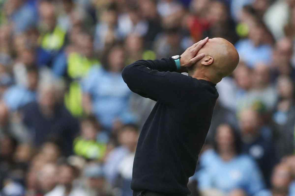 Guardiola disperato per la situazione del City