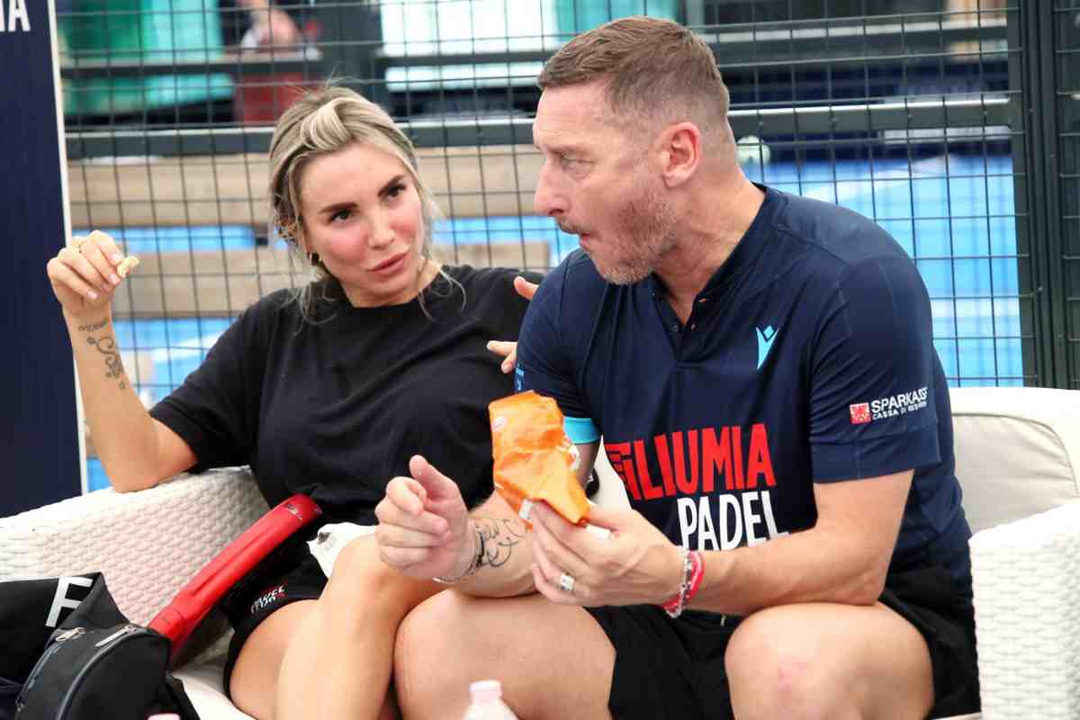 Francesco Totti al torneo di Padel