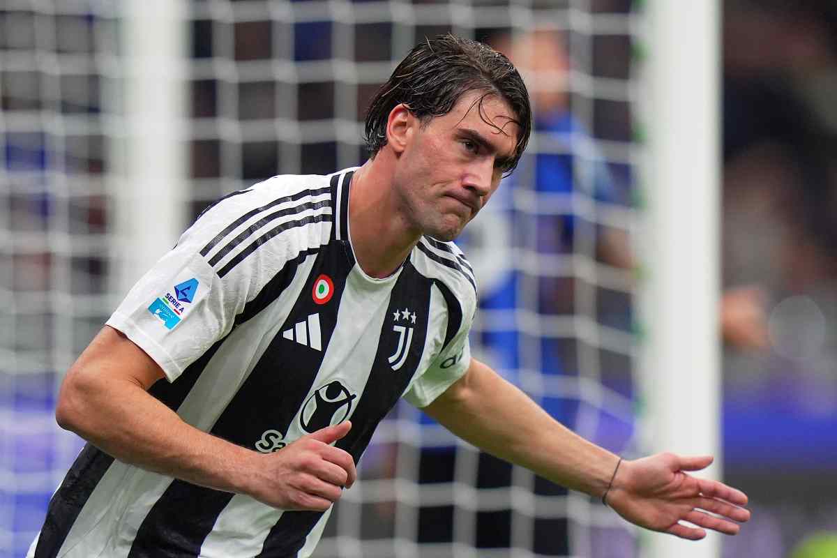 Juventus: infortunio per Vlahovic