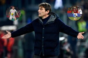 Antonio Conte allarga le braccia